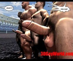 Gay Olympic Games Jocose 3D..