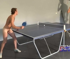 Naked Gaming-table Tennis..